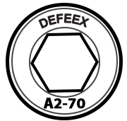پیچ آلن گل کوتاه استنلس استیل 304 (A2-70) 
