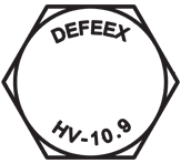 پیچ شش گوش داكرومات HV - 10.9