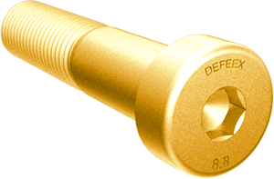 پیچ آلن گل کوتاه آچار کوچک 8/8 گالوانیزه زرد