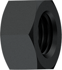 مهره شش گوش کربن استیل کلاس 8 مشکی