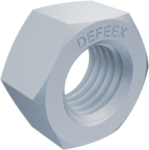 مهره شش گوش کربن استیل کلاس 8 گالوانیزه سرد