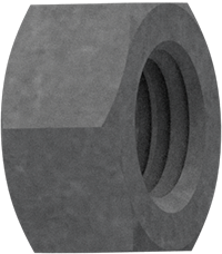 مهره شش گوش کربن استیل کلاس 8 گالوانیزه گرم