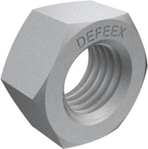 مهره شش گوش کربن استیل کلاس 8  داکرومات