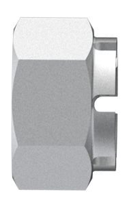 مهره چاکدار کربن استیل ( خشکه ) کلاس 8 داکرومات