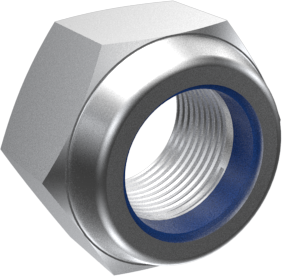 مهره کاسه نمدی استنلس استیل (A2-70) 304