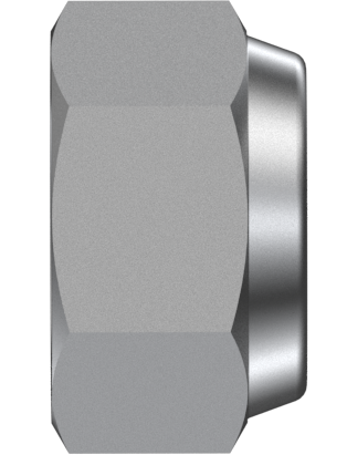 مهره کاسه نمدی استنلس استیل (A2-70) 304